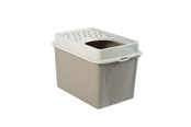 Kissat - rotho Berty Eco Cappuccino - cat litter box - 7610859232816