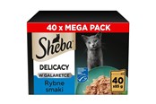 Kissat - Sheba Delicacy Fish Flavours in Jelly – wet cat food – 40×85g - 4770608268091
