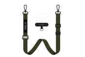 Puhelin - Muut lisävarusteet - Tech-Protect  C65 Rope Crossbody Lanyard - Olive - 5906302371006