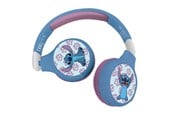 Musiikki - Stitch 2 in 1 Bluetooth® and Wired comfort foldable Headphones - 80205