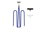Puhelin - Muut lisävarusteet - Tech-Protect C7S Rope Crossbody Strap - Blue - 5906302372065