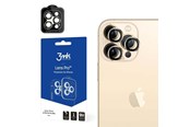 Puhelin - Muut lisävarusteet - 3mk iPhone 14 Pro Max / 14 Pro 9H Camera Glass for Lens Protection Pro Series Lens - Gold - 5903108484053