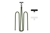 Puhelin - Muut lisävarusteet - Tech-Protect  C7S Rope Crossbody Strap - Olive - 5906302377312