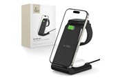 Puhelin - Adapterit & Laturit - Tech-Protect QI15W-A36 3in1 Charging Station for Apple - Black - 5906302372140