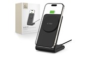 Puhelin - Adapterit & Laturit - Tech-Protect QI15W-A38 MagSafe Wireless Charger - Black - 5906302372195