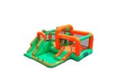 Ulkoleikit - Doctor Dolphin Actionworld pomppulinna sis. 450 watt puhaltimen - 72024