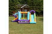 Ulkoleikit - Doctor Dolphin Jump n`fun pomppulinna sis. 450 watt puhaltimen - 82003