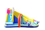 Ulkoleikit - Doctor Dolphin Unicorn pomppulinna sis. 750 watt puhaltimen - 73041