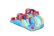 Ulkoleikit - Doctor Dolphin Waterworld pomppulinna sis. 750 watt puhaltimen - 73033A