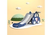 Ulkoleikit - Elite Toys Kids Zone auto liukumäellä ja koripallolla - 6950978