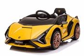 Tasapainopyörät, potkuautot ja potkulaudat - LAMBORGHINI Lamborghini Sian, 12V kumipyörillä ja 4x12V moottoreilla - 6950518