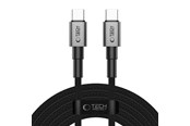 USB kaapelit - Tech-Protect UltraBoost DNA USB-C PD100W/5A 300 cm - Grey - 5906302380848