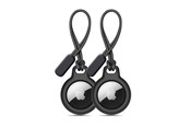 Puhelin - Kannet ja kotelot - Tech-Protect Rough 2-pack Case for Apple AirTag - Black - 5906302360772