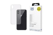 Puhelin - Kannet ja kotelot - 3mk Clear Case for iPhone X - Transparent - 5903108043878