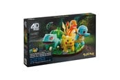 Palapelit - Pokemon 4D Build Pokémon First Starters 28 cm 4D Palapeli - 29970/6079044