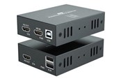 Toistimet & Lähettimet - LevelOne HVE-8111 - Extender Kit - KVM / video / audio extender - HDMI - HVE-8111