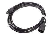 Virtakaapelit (ulkoinen) - Lanberg - power extension cable - power IEC 60320 C13 to IEC 60320 C14 - 3 m - CA-C13E-11CC-0030-BK