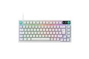 Näppäimistöt - Logitech G316 X 75 - Pelinäppäimistö - ilman numpadia - Pohjoismainen - Valkoinen - 920-014317