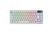 Näppäimistöt - Logitech G316 X 75 - Pelinäppäimistö - ilman numpadia - Pohjoismainen - Valkoinen - 920-014278