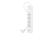 Virtakaapelit (ulkoinen) - Belkin Connect - surge protector - with USB-C and USB-A ports - SRB001VF2M-V2