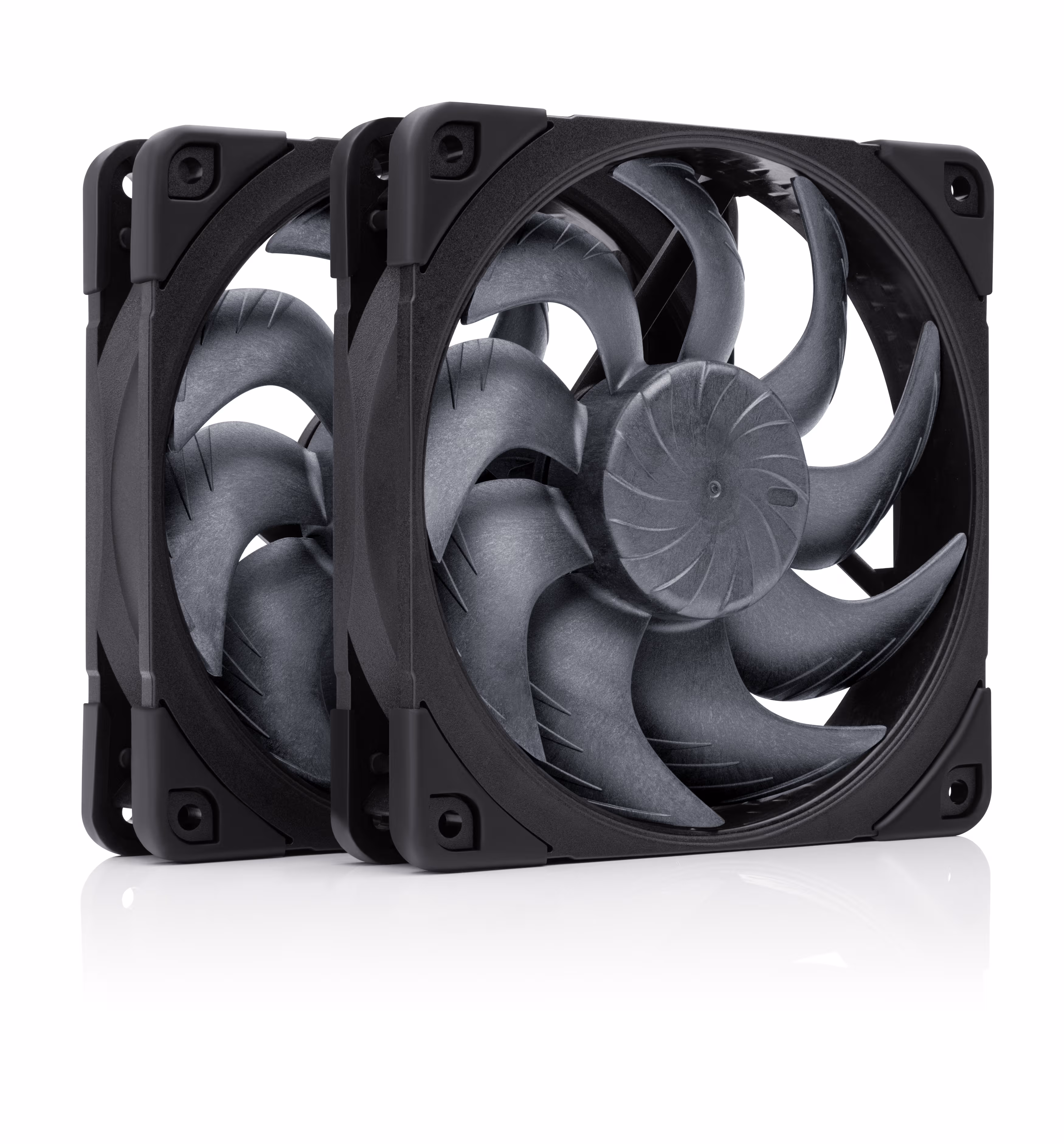 Kotelotuuletin - Noctua NF-A12x25 G2 PWM Sx2-PP chromax.black - Kotelotuuletin - 120mm - musta - 22 dBA - NF-A12x25 G2 PWM Sx2-PP chromax.black