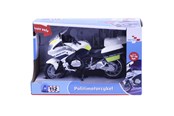 Leluautot - Impulse Toys Politimotorcykel m/lys og lyd 18cm - 1600007