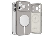 Puhelin - Kannet ja kotelot - Tech-Protect  Silicone MagSafe Case for iPhone 17 Pro Max - Gray - 5906302330287