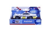 Leluautot - Impulse Toys Politibil dansk m/pullback die-cast 11cm 1:36 - 5010042A