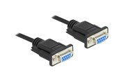 Rinnakkais- / Sarjakaapelit - DeLOCK - serial cable - DB-9 to DB-9 - 10 m - 86604