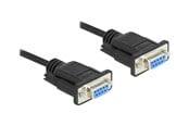 Rinnakkais- / Sarjakaapelit - DeLOCK - serial cable - DB-9 to DB-9 - 3 m - 86606