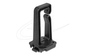 Lisätarvikkeet - DeLOCK network device enclosure cable management bracket - 70 x 24 mm with mounting plate for DIN rail mounting - 90769