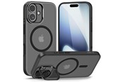 Puhelin - Kannet ja kotelot - Tech-Protect MagStand MagSafe Case for iPhone 17 - Matte Black - 5906302330492