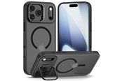 Puhelin - Kannet ja kotelot - Tech-Protect MagStand MagSafe Case for iPhone 17 Pro Max - Matte Black - 5906302330522