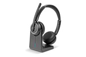Kuulokkeet - Lindy L118 Wireless Noise Cancelling Headset & Charging Base - 20450