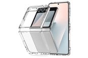 Puhelin - Kannet ja kotelot - Tech-Protect  FlexAir Hybrid Case for Samsung Galaxy Z Flip 6 / 7 FE - Transparent - 5906302330614