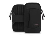 Puhelin - Kannet ja kotelot - Tech-Protect M6 Universal Sport Shoulder Strap - Black & Pink - 5906302330805