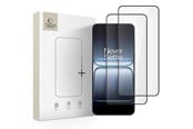 Puhelintarvikkeet - Näytönsuojat - Tech-Protect Glass Fit+ 2-pack Tempered Glass for OnePlus Nord 5 - Black - 5906302330812