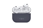 Puhelin - Muut lisävarusteet - FIXED Silky Silicone case for Apple AirPods Pro 3 Blue - FIXSIL-1629-BL
