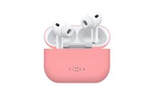 Puhelin - Muut lisävarusteet - FIXED Silky Silicone case for Apple AirPods Pro 3 Pink - FIXSIL-1629-PI
