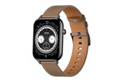 Älykellot, Urheilukellot & Aktiivisuusrannekkeet - Colmi C28 Smartwatch with Black and Brown Leather Strap - C28-brown leather