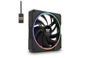 Kotelotuuletin - Thermaltake TS140 EX RGB PC Cooling Fan - Black (3pack) - Kotelotuuletin - 140mm - musta - 32 dBA - CL-F208-PL14SW-A