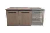 Seinäkiinnitys, AV-kiinnikkeet & AV-kalusteet - Middle Atlantic C5 Series Credenza rack - for AV System - off-white - Max - recommended for - C5-VENT1-OW