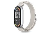 Smartwatch - Lisävarusteet - Tech-Protect Nylon Pro Strap for Xiaomi Smart Band 8 / 9 / 10 / NFC - Beige - 5906302331444