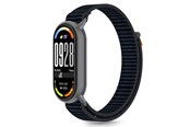 Smartwatch - Lisävarusteet - Tech-Protect Nylon Pro Strap for Xiaomi Smart Band 8 / 9 / 10 / NFC - Black & Orange - 5906302331468