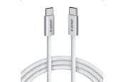 USB kaapelit - Anker Zolo USB-C to USB-C Cable (1m 240W) - White - A8060H21