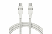USB kaapelit - Anker USB-C to USB-C Cable (1.8m 240W Upcycled-Braided) - White - A82E2022