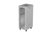 Räkit - Rack - Lanberg FF01 series V2 - rack - 600 x 800 flat pack with glass door LCD - 32U - FF01-6832-12SL
