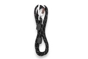 Koirat - Woolly Wolf - Rope Leash Black - 180 cm  - 10mm - RPLSHRVB600