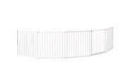 Vauvatarvikkeet - BabyDan Flex XXL sikkerhedsgitter hvid 278-350 cm - 501009