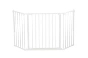 Vauvatarvikkeet - BabyDan Flex M sikkerhedsgitter hvid 90-146 cm - 500973